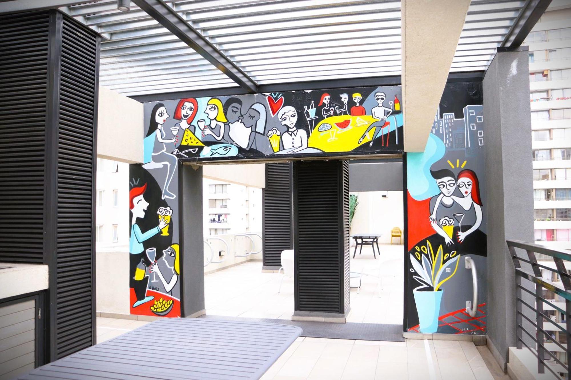 Апартаменты Hom I Amplio Departamento 2D2B En La Calle San Pablo Сантьяго Экстерьер фото